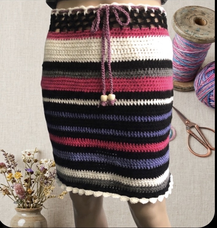 Falda Para Mujer Talla Mediana women`s Skirt